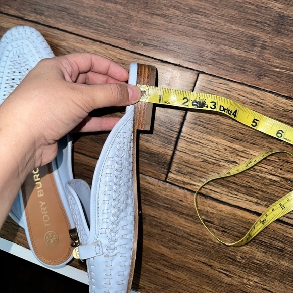 Tory Burch✨Mules Horsebit loafers RARE woven leather clogs slippers - Picture 6 of 15